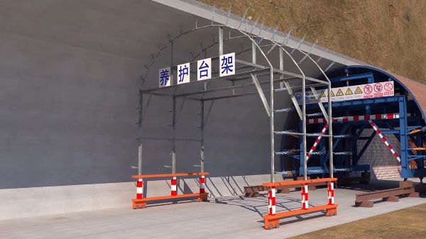 易门县隧道施工动画制作公司 - 隧道施工工艺和施工方法 - 隧道施工汇报动画视频 - bim 工程施工动画